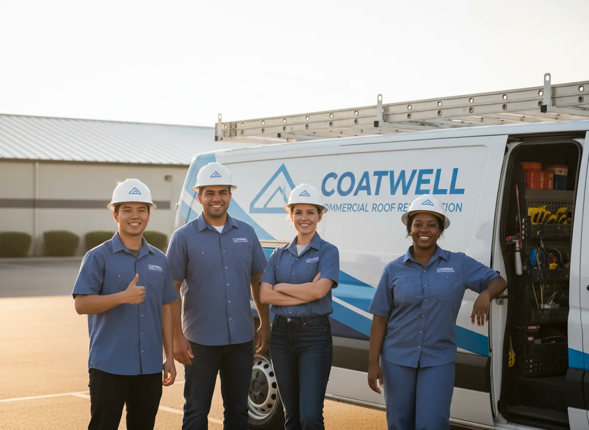 Commercial roof coating company in Venus, PA